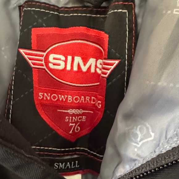 Sims Men's Black Snowboard/Ski Pants -Small - Picture 2 of 16